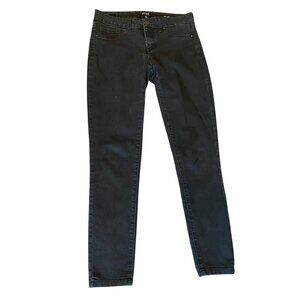 Jones New York Denim Essex Skinny Jeans Sz 4 Black #247J